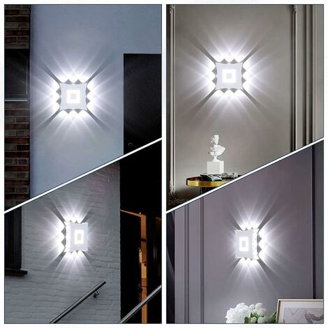 Moderno Striscia Lunga LED Lampada Da Parete Stile Nordico Lineare Applique  Da Parete Alluminio Interno Applique Da Parete Per Comodino Corridoio