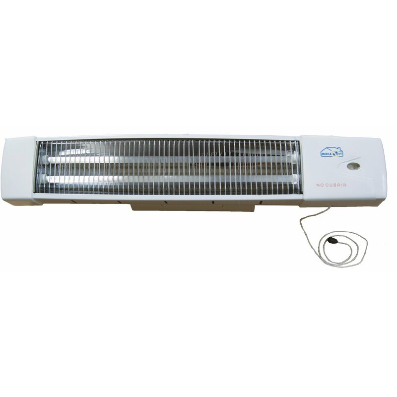 Estufa de baño halógena para pared con cuerda 400 / 800W