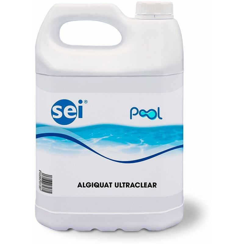 ANTIALGAS + ABRILLANTADOR LIQUIDO PARA PISCINA BOTE 5KG