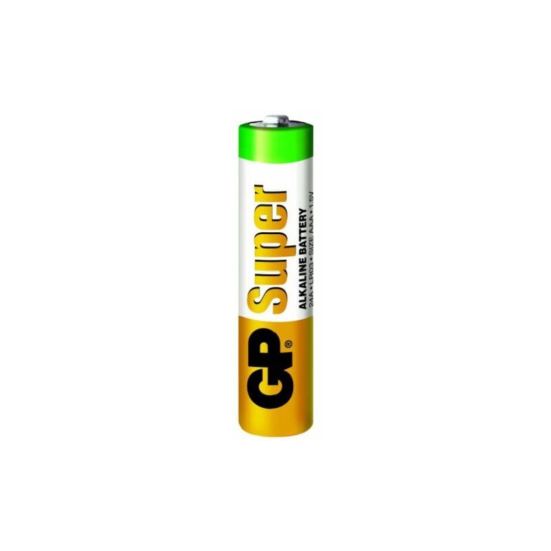 Pila Alcalina Aaalr03 blister 4uds gp batteries super alkaline singleuse battery lr3 c10bx4 r03 color