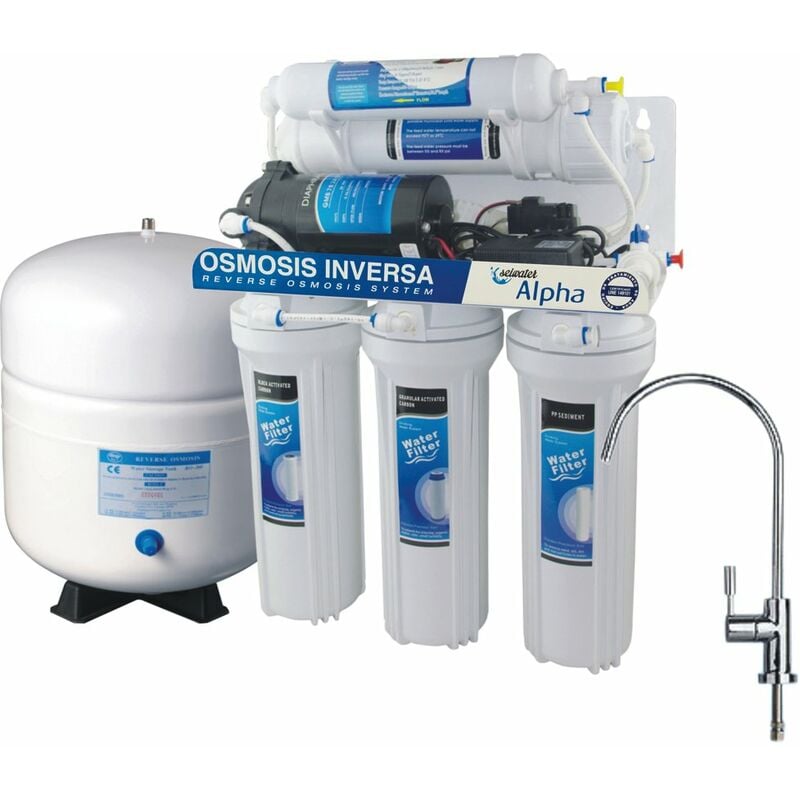 OSMOSIS INVERSA CON BOMBA ALPHA OI-02 230V