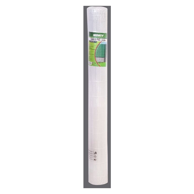 Ldk Garden Cañizo Doble Cara PVC Blanco 3 X 1 M