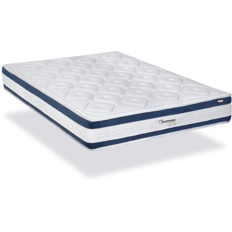 BELLECOUR LITERIE  Matelas CHENONCEAU 140x190 cm  Mousse avec mémoire de forme (1/5)
