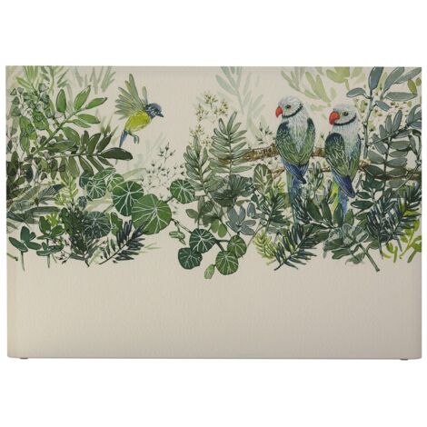 BELLECOUR LITERIE Tête de lit déhoussable LES INSEPARABLES 160x110 cm (1/5)