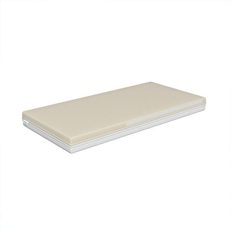 MINEA  Matelas déhoussable MINEA Bébé 60x120 cm  Mousse Haute Densité (1/4)