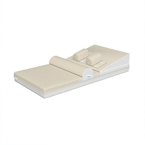 MINEA Kit complet MINEA Bébé 60x120 cm Matelas Mousse HD + Accessoires (1/8)