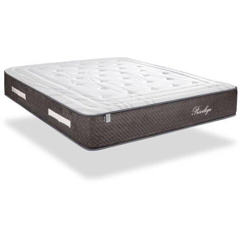 Matelas mémoire de forme 160x200 cm – Ressorts ensachés – Accueil progressif – Soutien ferme – Très bonne indépendance de couchage – Bellecour (1/5)