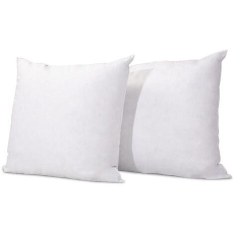 OLYMPE LITERIE Lot de 2 oreillers 60x60 cm NATURA Duvet & Plumess (1/5)
