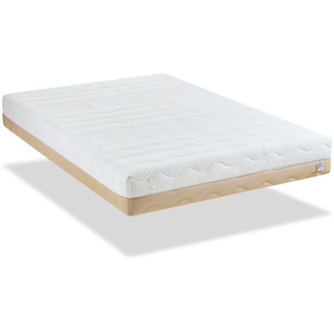 BELLECOUR LITERIE Matelas LEMAN 140x200 cm Mousse HR hypersoft (1/5)