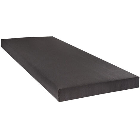 BELLECOUR LITERIE Sommier tapissier CAPUCINE 80x200 cm Epaisseur 13 cm Gris anthracite (pieds non inclus) (1/5)