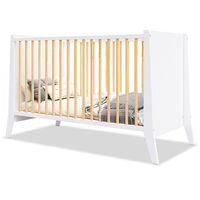 MINEA Lit bébé évolutif TIMEO 60x120 cm (matelas non inclus)