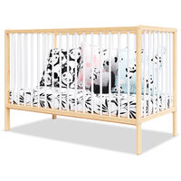 MINEA Lit bébé évolutif MATHIS 60x120 cm (matelas non inclus)