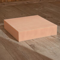 MATELAS POUR TOUS Plaque de mousse 30 kg/m³ 80x120 cm Epaisseur 15 cm