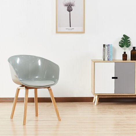 Chaise scandinave grises - Vali