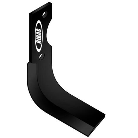 Couteau de fraise pour motobineuse – Lame 215mm – Épaisseur 5mm – Entraxe 70mm – Diamètre trous 9mm – Pour terrains accidentés – Ribas