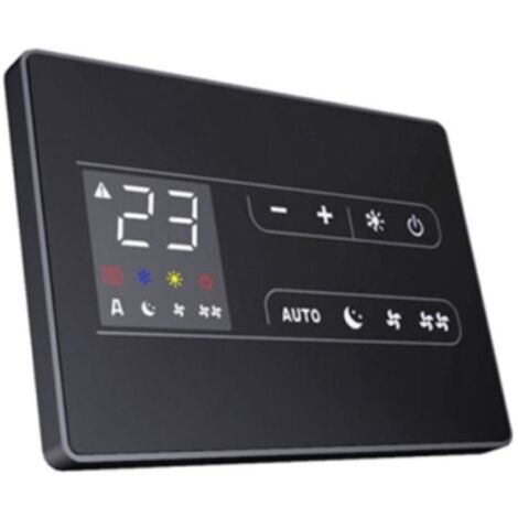 INNOVA - COMANDO A MURO SMART-TOUCH NEW NERO CON SENSORE UMIDITA' EEA649II