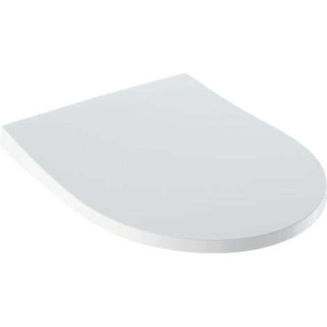 GEBERIT - ICON SEDILE SLIM PER VASO WC A SGANCIO RAPIDO CHIUSURA RALLENTATA IN DUROPLAST BIANCO 500.835.01.1