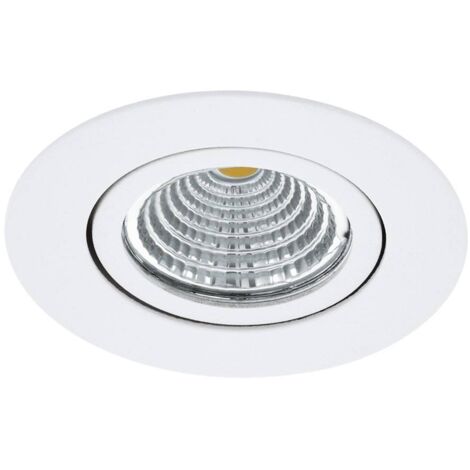 Kit 1 Faretto da Incasso Orientabile Saliceto Led Integrato, 2700K Tondo Bianco Eglo (1/5)