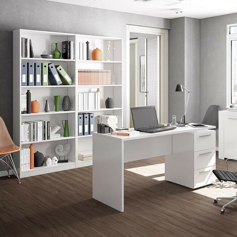 FORES - LIBRERIA ESTIL A 5 RIPIANI BIANCO OPACO 80 X 201 X 28 CM. 005626A