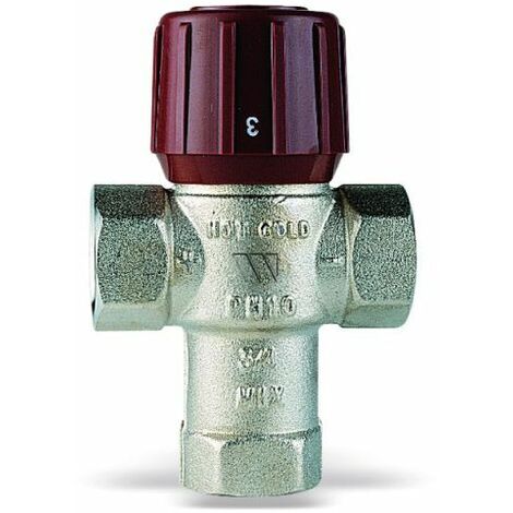 WATTS - VALVOLA MISCELATRICE TERMOSTATICA 1" F 61C-AQUAMIX 6111C1