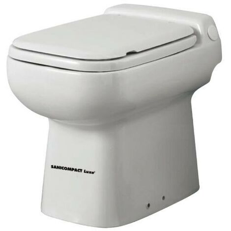 SFA SANITRIT - SANICOMPACT LUXE SILENCE WC A PAVIMENTO CON TRITURATORE INTEGRATO E SCARICO LAVABO CPTLS