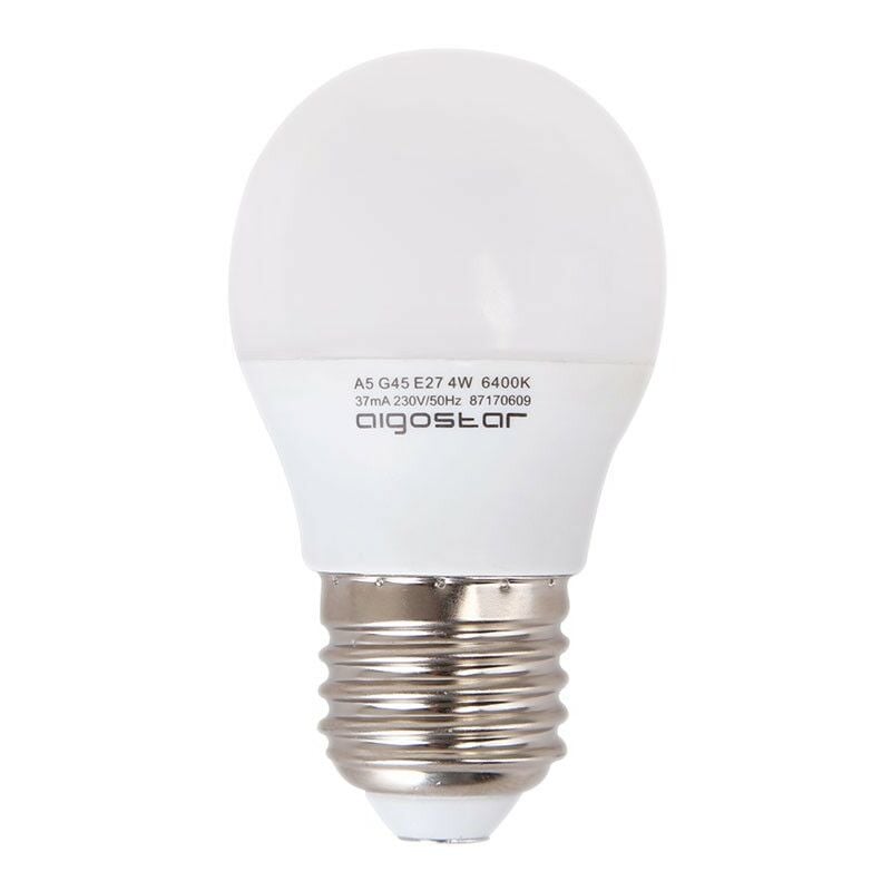 Bombilla LED E27 5W G45 Temperatura de color: Blanco cálido 3000K