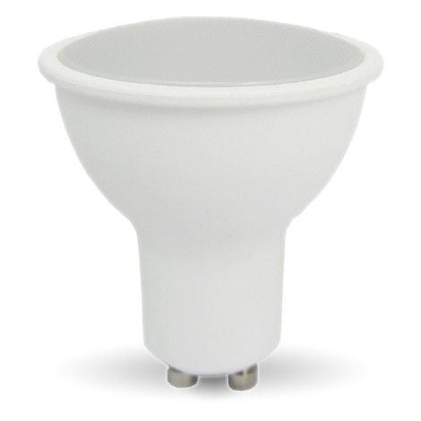 Lote de 10 bombillas LED GU10 7W eq. 60W 2700K Blanco cálido