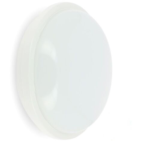 Ojo de Buey o Plafón Exterior LED IP65 Redondo 19W Eq 120Watts | Temperatura de color: 4000K blanco neutro