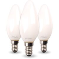 Set de 10 bombillas LED E14 Flame 5W Eq 40W