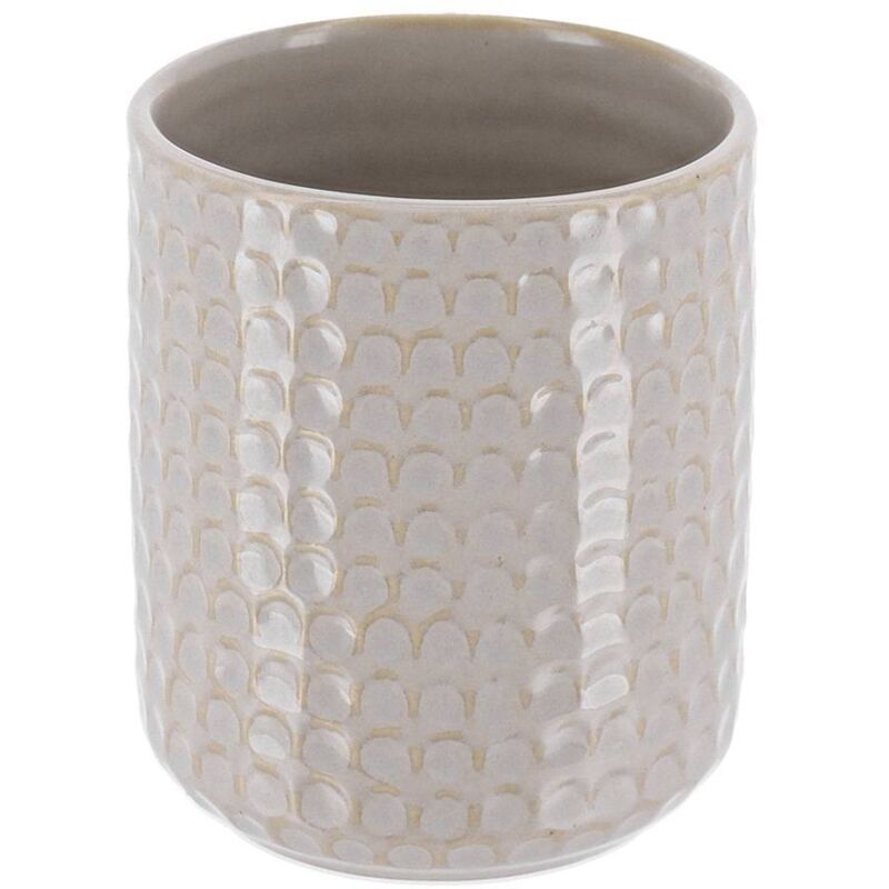 BITZ - Vaso 50 cm, Colore: Crema