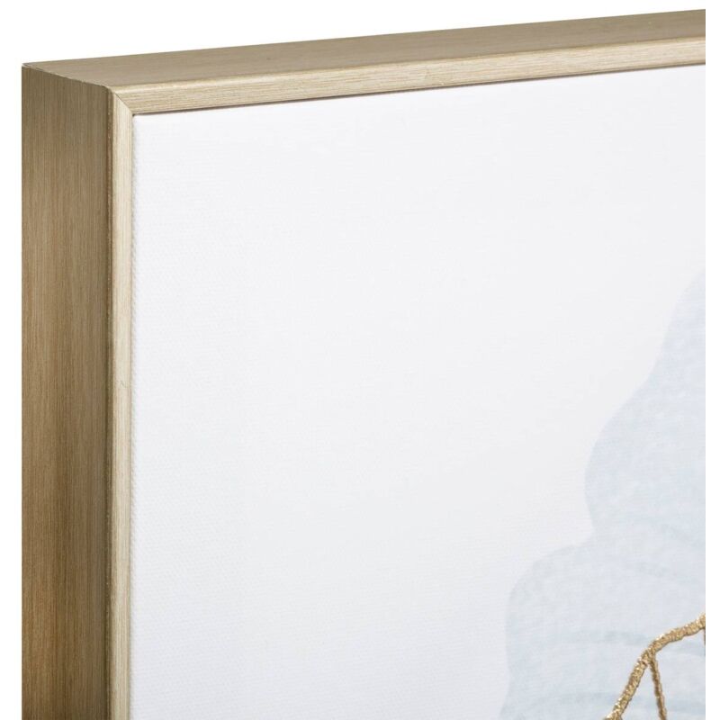 Lienzo estampado «Ginko» enmarcado 58 x 58 cm - Atmosphera créateur d' intérieur
