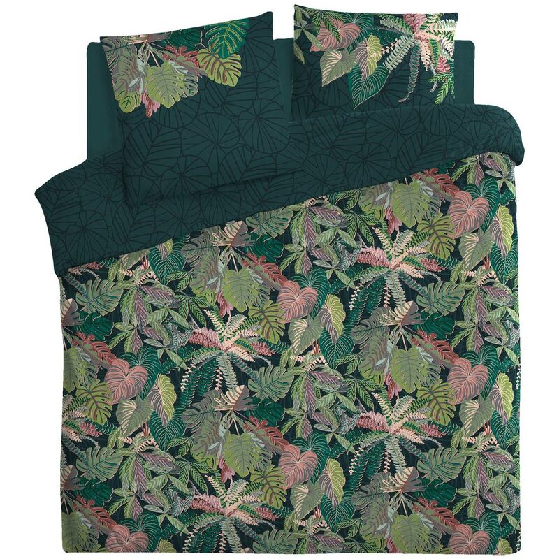 Juego de ropa de cama estampado Eden algod n 260x240 cm