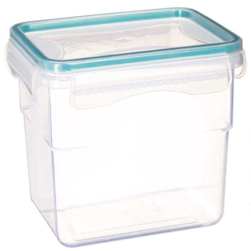 Lata Rectangular Clipeat alta 970ml transparente 5five caja – 133 x 102 122