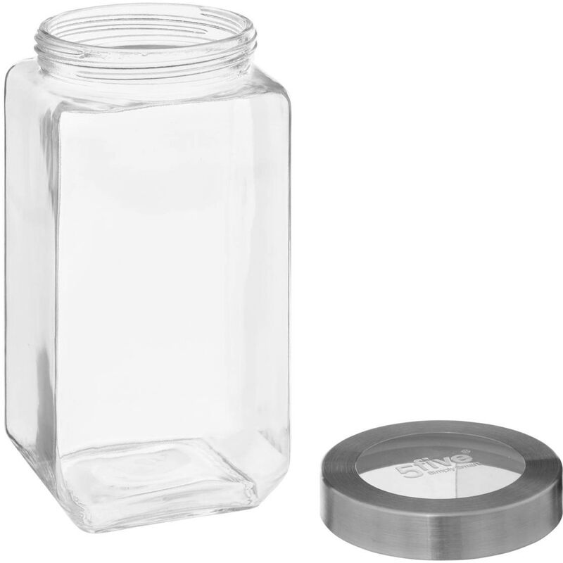 Bote de cristal con cierre hermético - 550 ml - El Amasadero, tienda panarra