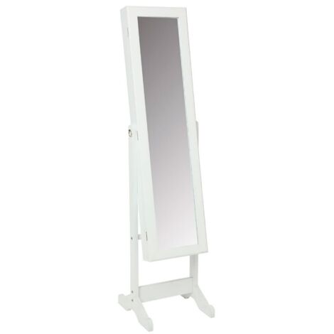Joyero de cristal - blanco - 37 -2x145 cm - Atmosphera créateur d'intérieur