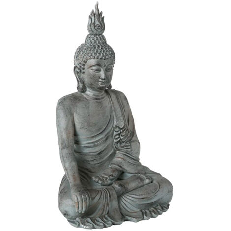 Estatuilla 'Bouddha' sentado A. 106 cm - Atmosphera créateur d'intérieur