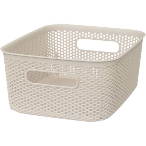 Cesta de ganchillo de lino crochy 4l - 5five