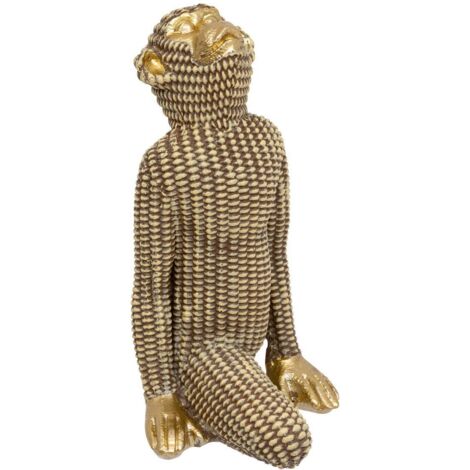 Estatua mono yoga H18cm - Atmosphera créateur d'intérieur
