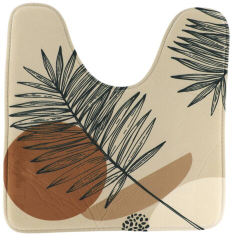 Alfombrilla de microfibra estampada 45x50cm - reconnect - Tendance