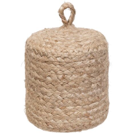 Cuña de puerta de yute Natura 15x15cm - Atmosphera créateur d'intérieur