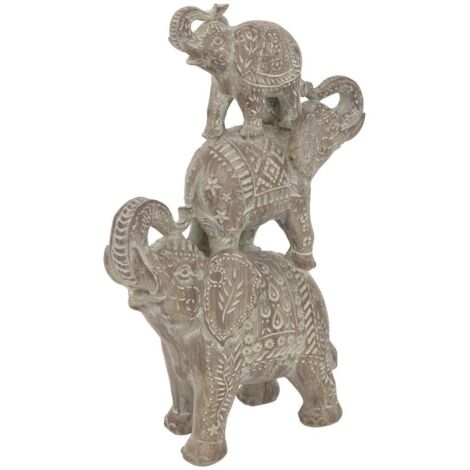 Abou Elefante H.32cm resina - Atmosphera créateur d'intérieur