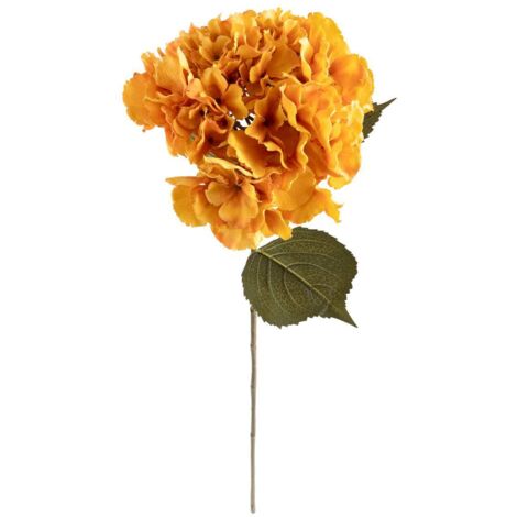 Hortensia artificial tallo James Naranja H83cm - Atmosphera créateur d'intérieur