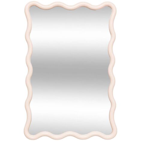Espejo ondulado beige Judy 60x38cm - Atmosphera créateur d'intérieur