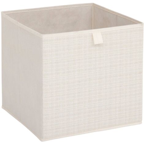 Caja de almacenaje mix n modul tweed beige 31x31cm - 5five