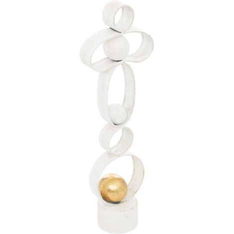 Rob decoración de mesa blanco H65cm - Atmosphera créateur d'intérieur