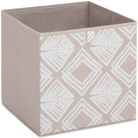 Caja de almacenaje mix n modul con motivos bohemios 31x31cm - 5five