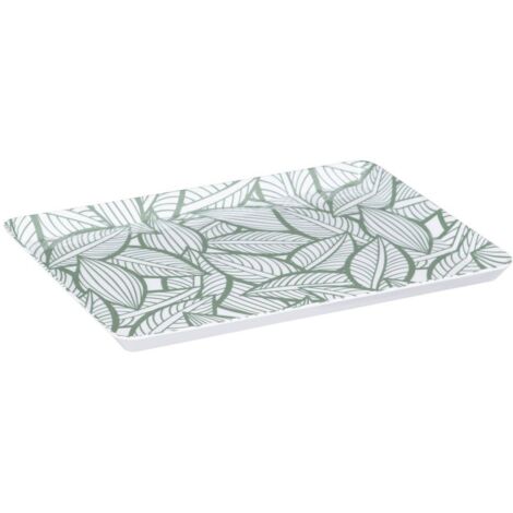 Bandeja rectangular 30x22cm con plantas - 5five
