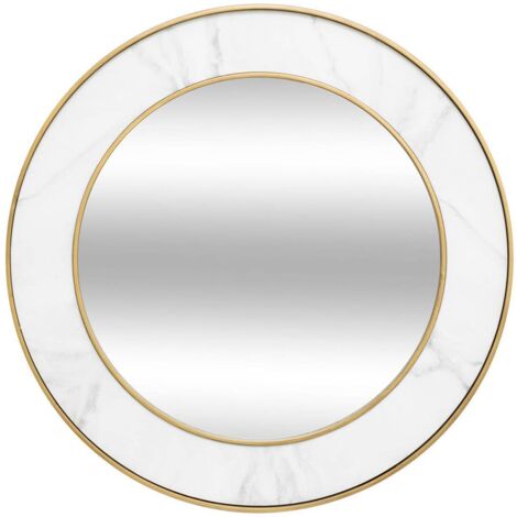 Espejo Alisha blanco D74cm - Atmosphera créateur d'intérieur