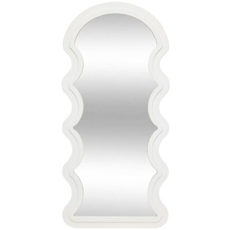 Espejo ondulado blanco Emily 114x54cm - Atmosphera créateur d'intérieur