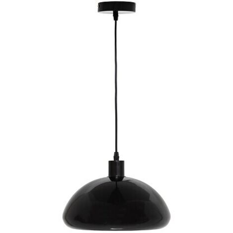 Lámpara colgante Savio negra D27,5cm - Atmosphera créateur d'intérieur (1/5)